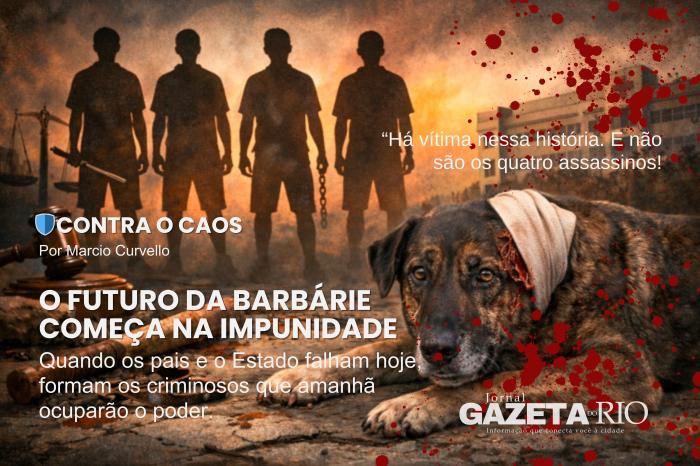 O futuro da barbárie começa na impunidade