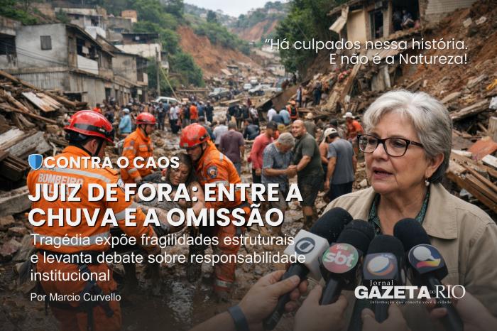 Juiz de Fora: entre a chuva e a omissão