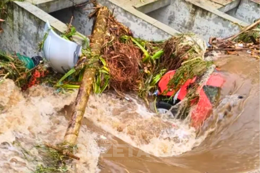 Chuva forte provoca ocorrências e mobiliza equipes em Petrópolis
