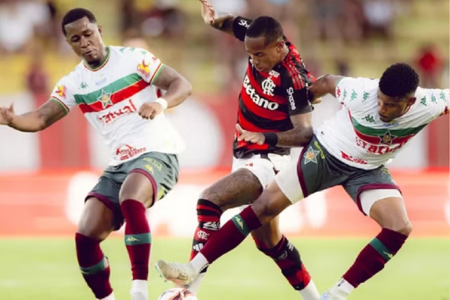 Flamengo estreia no Carioca com empate diante da Portuguesa-RJ