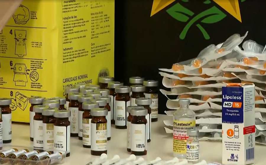 Polícia Civil prende casal e apreende canetas emagrecedoras ilegais na Zona Oeste