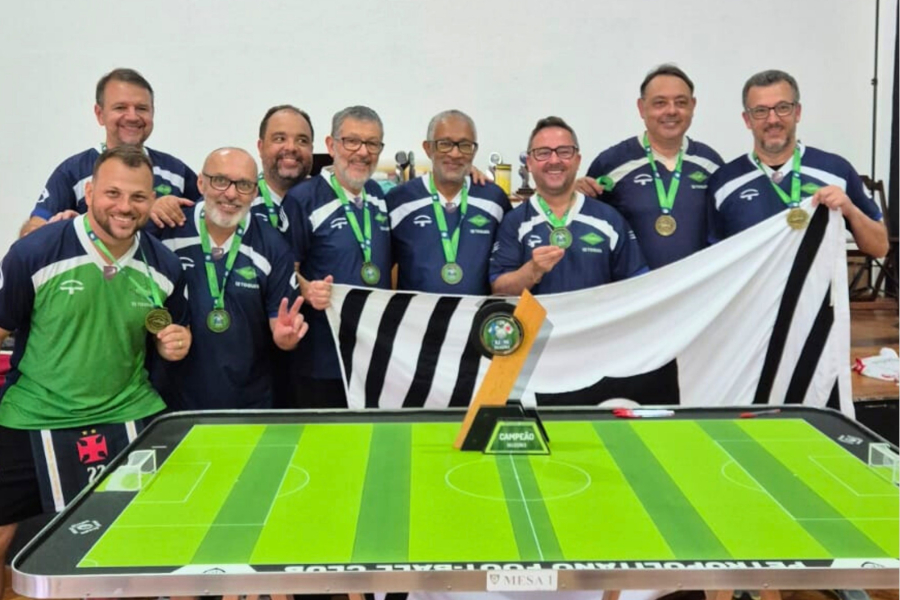 Seleção do Rio conquista o tricampeonato do Torneio Rio-Minas de Futebol de Mesa