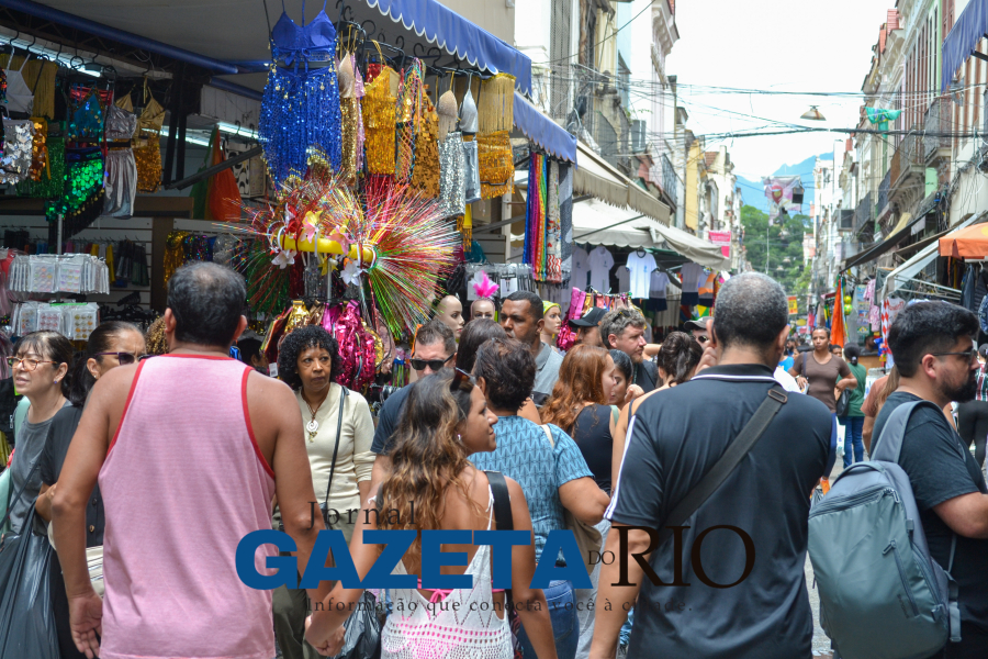 Abertura do comércio do Rio terá regras diferenciadas durante o Carnaval
