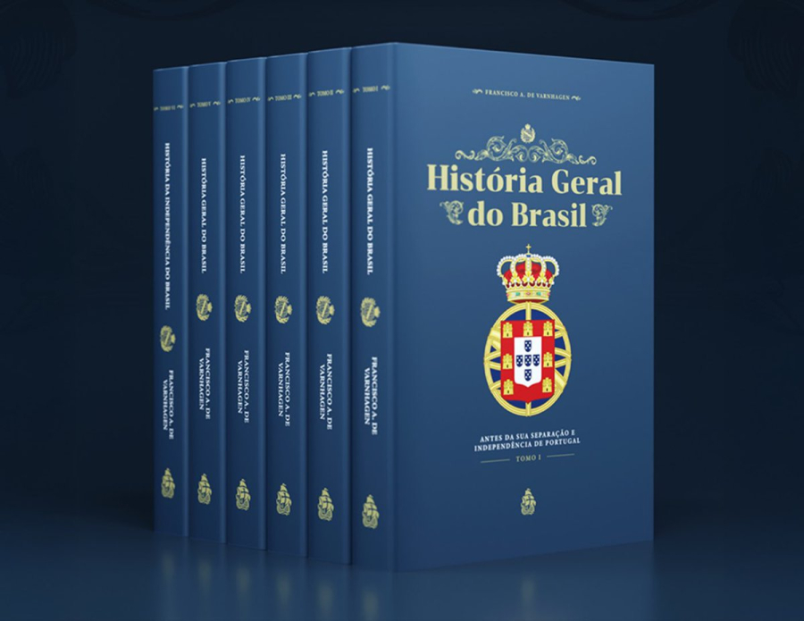 Editora Caravelas lança coleção “História Geral do Brasil”, de Francisco Adolfo de Varnhagen